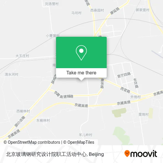 北京玻璃钢研究设计院职工活动中心 map