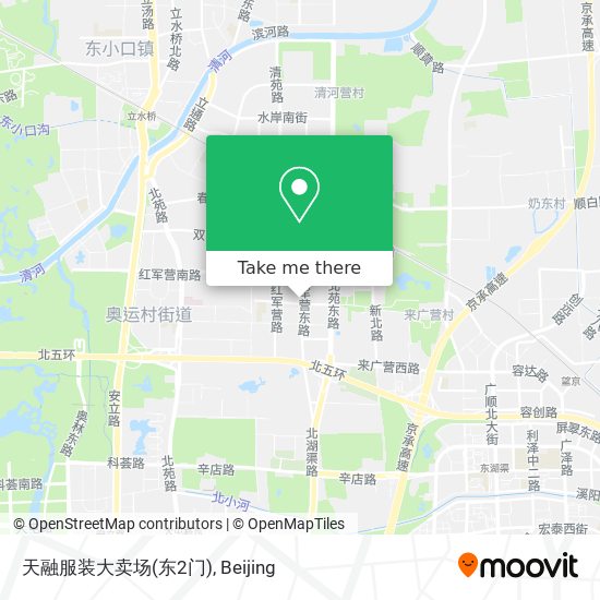 天融服装大卖场(东2门) map