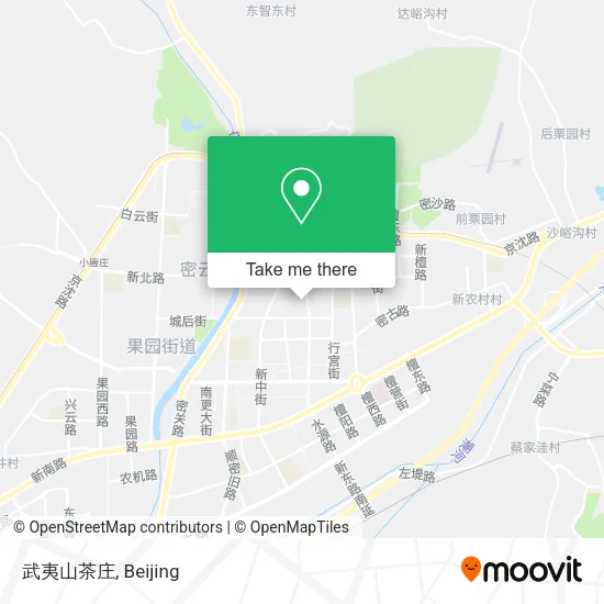 武夷山茶庄 map