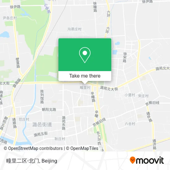 疃里二区-北门 map