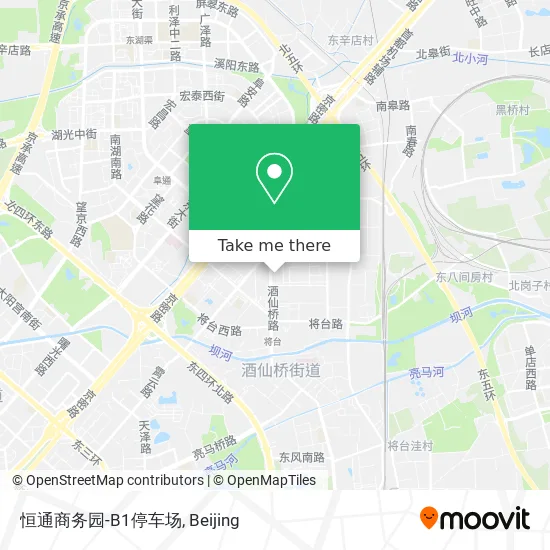 恒通商务园-B1停车场 map