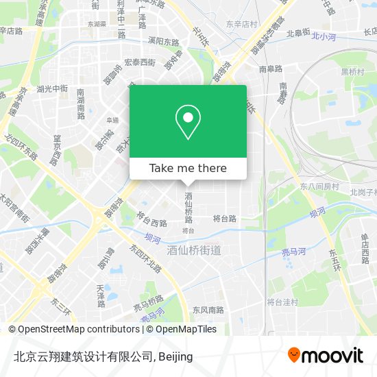 北京云翔建筑设计有限公司 map