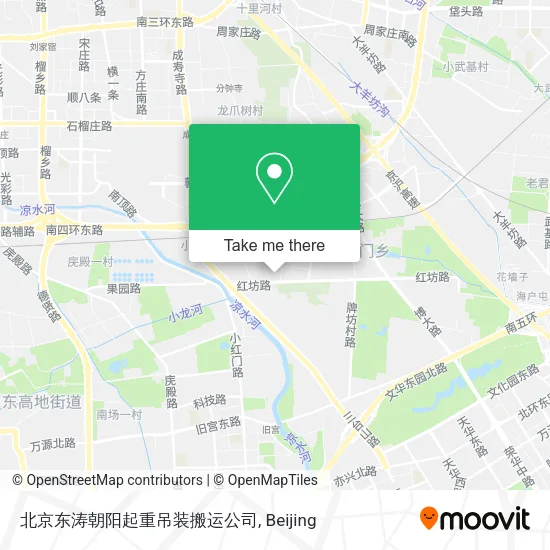 北京东涛朝阳起重吊装搬运公司 map