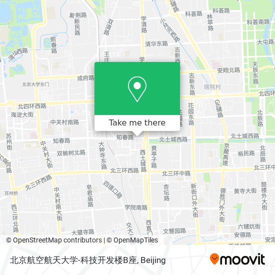 北京航空航天大学-科技开发楼B座 map