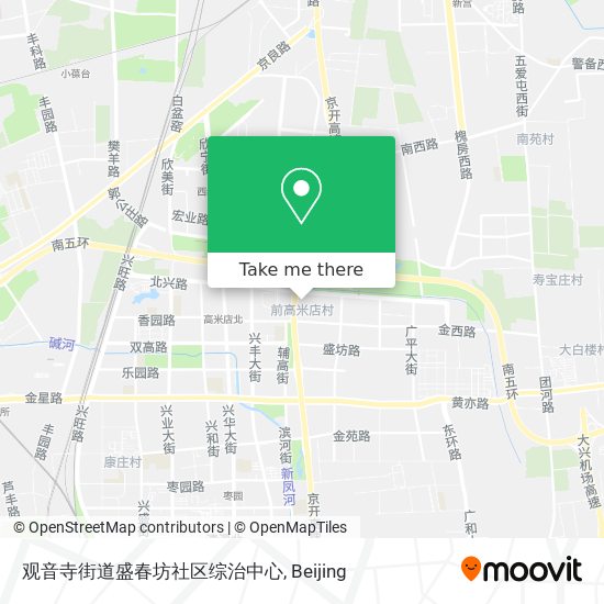 观音寺街道盛春坊社区综治中心 map