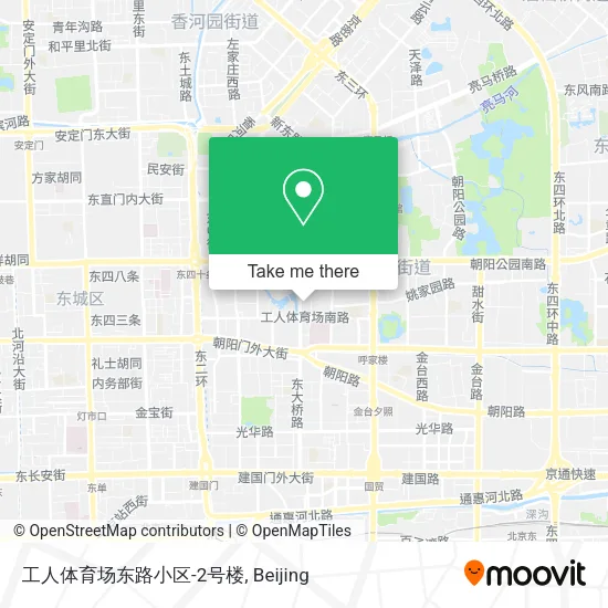 工人体育场东路小区-2号楼 map