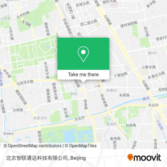 北京智联通达科技有限公司 map