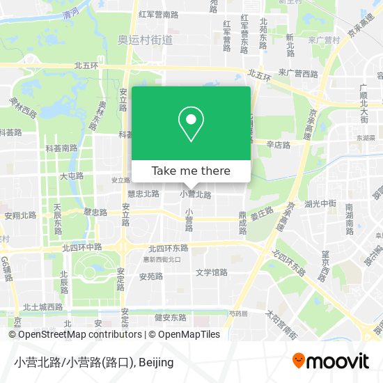 小营北路/小营路(路口) map