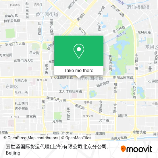 嘉世坚国际货运代理(上海)有限公司北京分公司 map