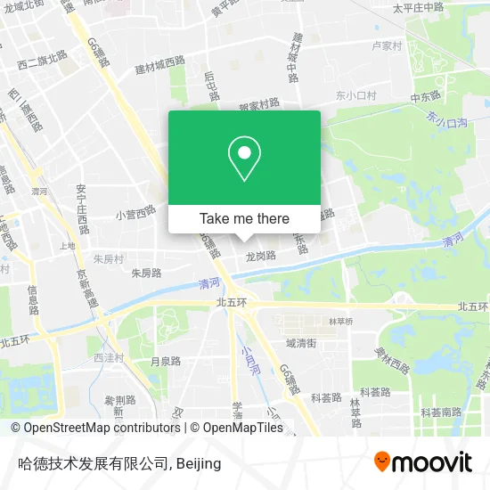 哈德技术发展有限公司 map