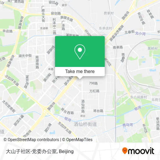 大山子社区-党委办公室 map