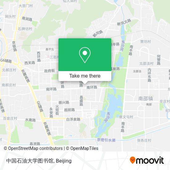 中国石油大学图书馆 map
