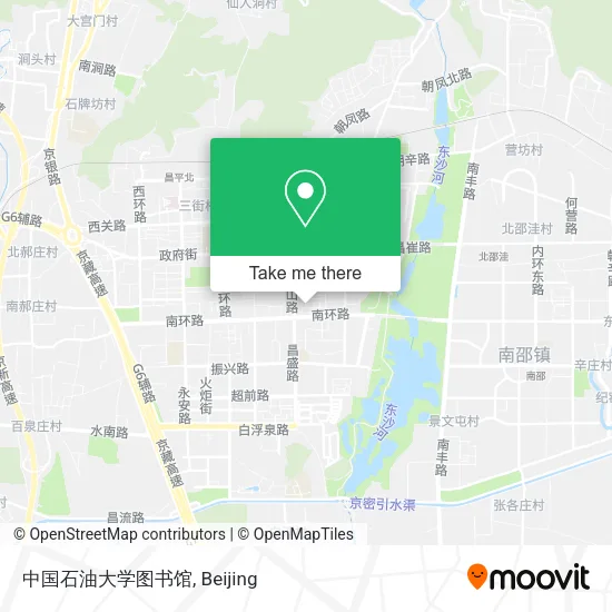 中国石油大学图书馆 map