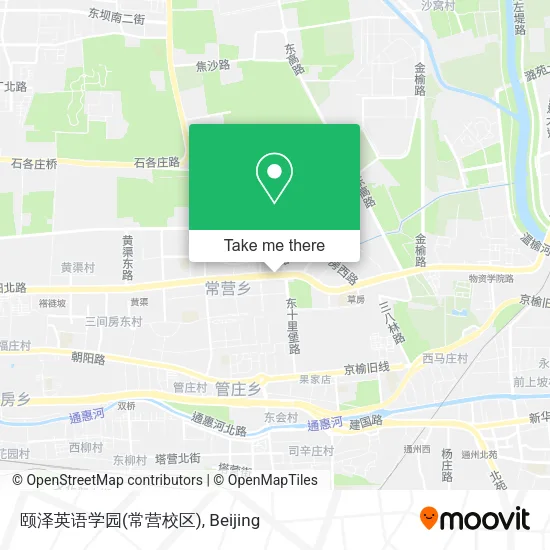 颐泽英语学园(常营校区) map