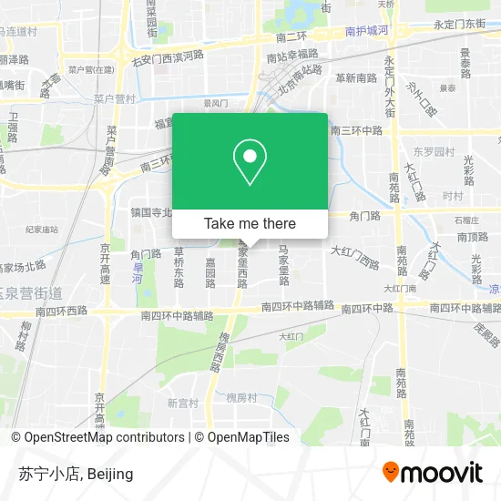 苏宁小店 map