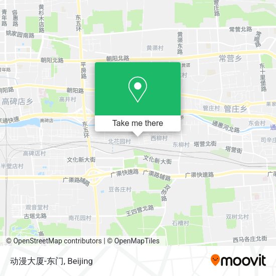 动漫大厦-东门 map