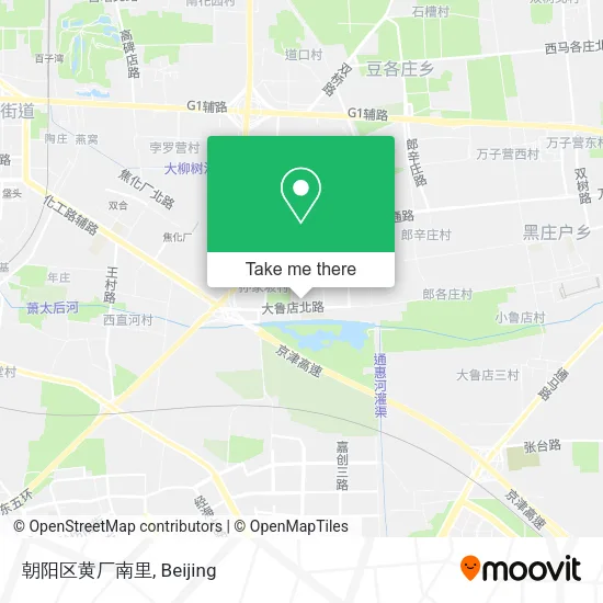 朝阳区黄厂南里 map