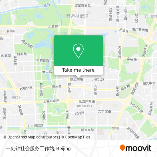 一刻钟社会服务工作站 map
