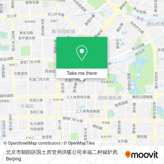 北京市朝阳区国土房管局供暖公司幸福二村锅炉房 map