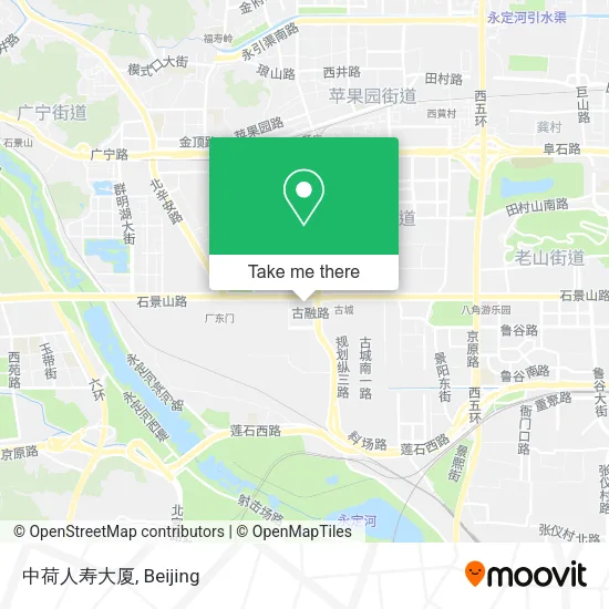 中荷人寿大厦 map