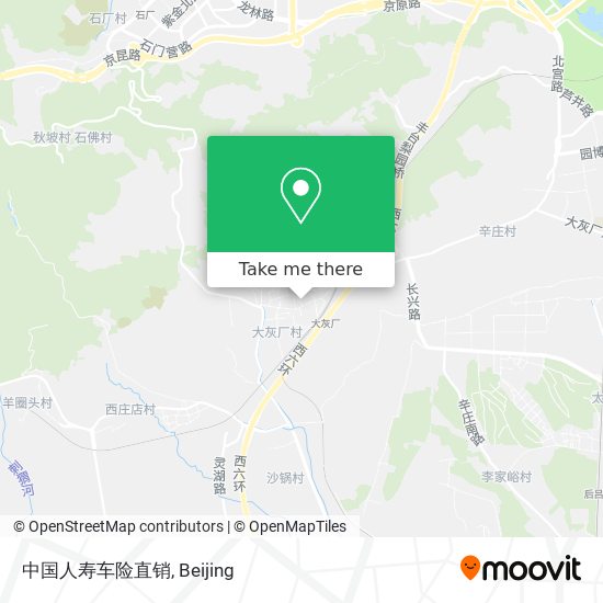 中国人寿车险直销 map
