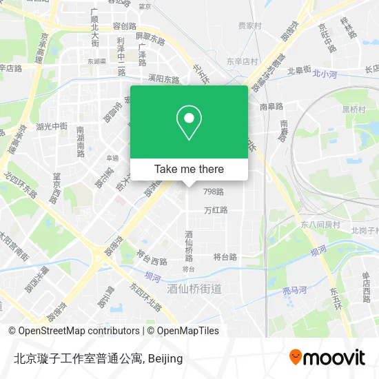 北京璇子工作室普通公寓 map