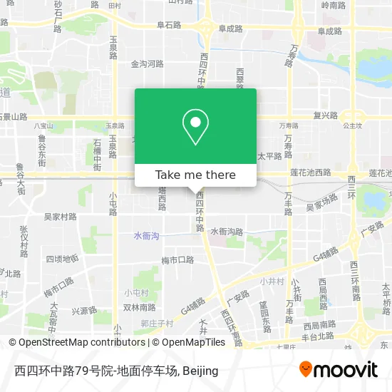 西四环中路79号院-地面停车场 map