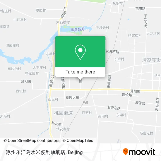 涿州乐洋岛水米便利旗舰店 map