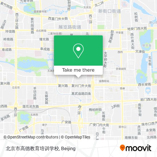 北京市高德教育培训学校 map