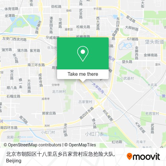 北京市朝阳区十八里店乡吕家营村应急抢险大队 map
