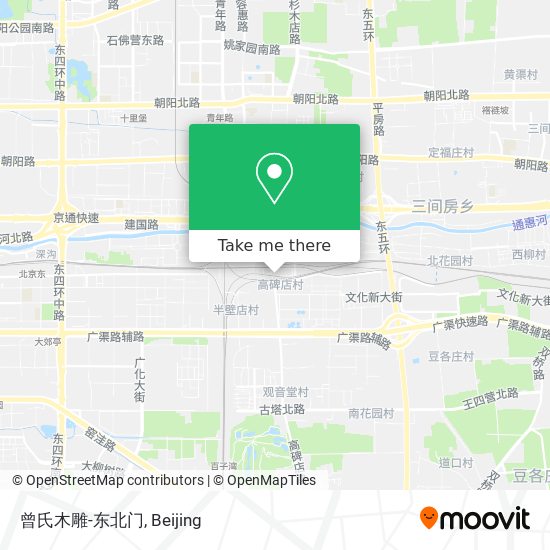 曾氏木雕-东北门 map