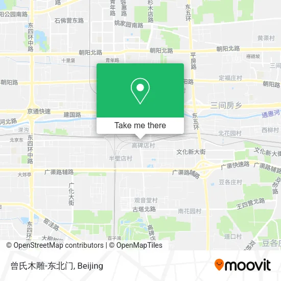 曾氏木雕-东北门 map