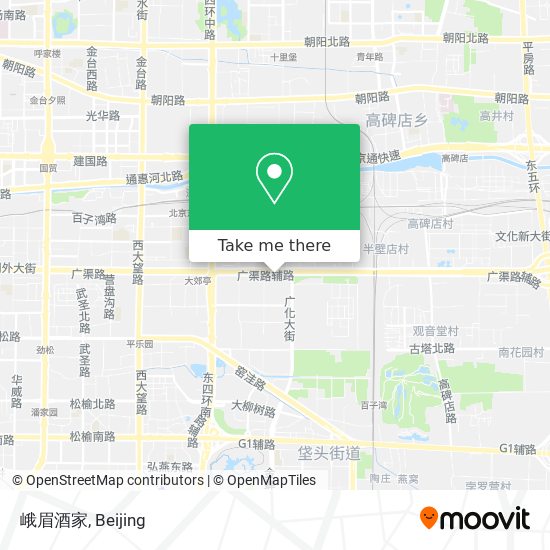 峨眉酒家 map