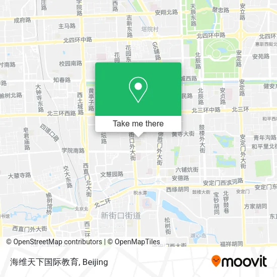 海维天下国际教育 map
