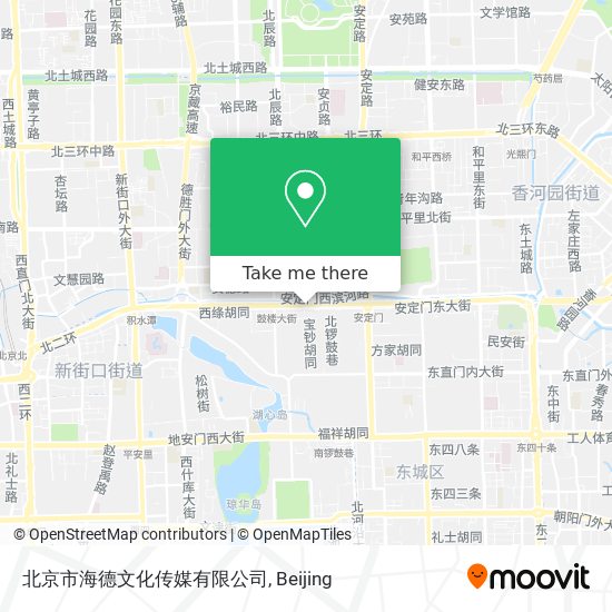 北京市海德文化传媒有限公司 map