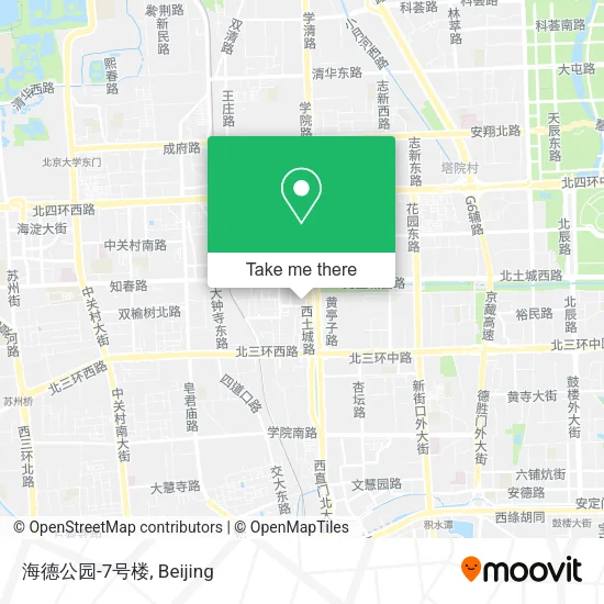 海德公园-7号楼 map