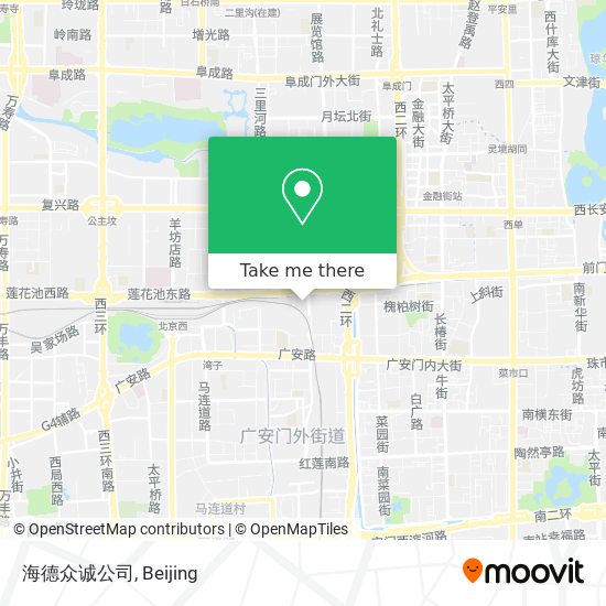 海德众诚公司 map