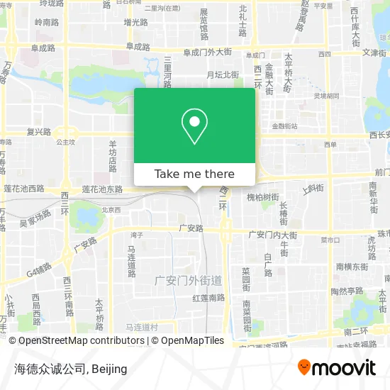 海德众诚公司 map