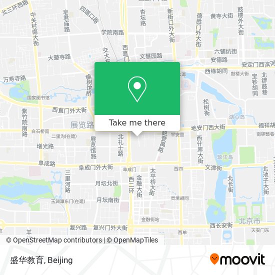 盛华教育 map