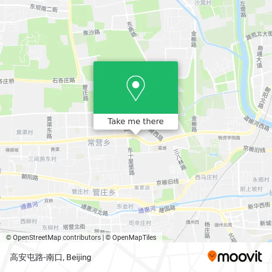 高安屯路-南口 map