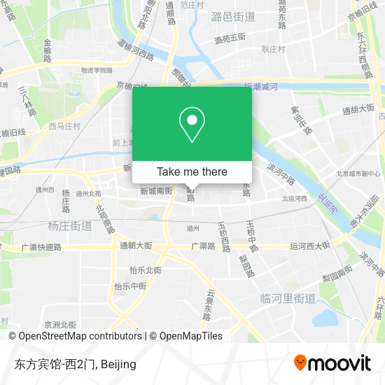 东方宾馆-西2门 map