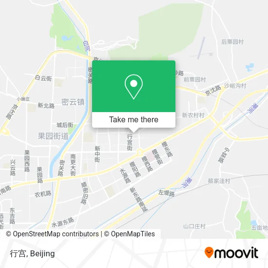 行宫 map