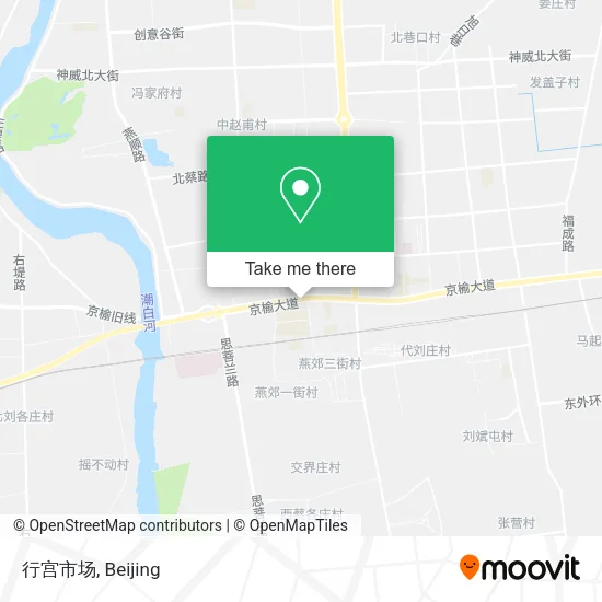 行宫市场 map