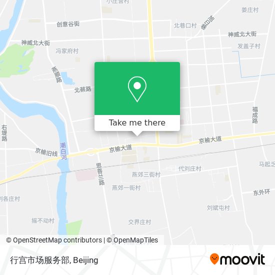 行宫市场服务部 map