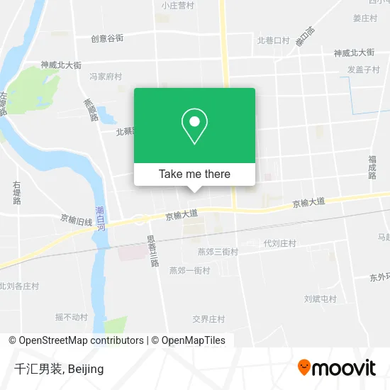 千汇男装 map