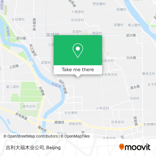吉利大福木业公司 map