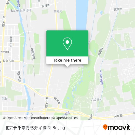 北京长阳常青艺芳采摘园 map
