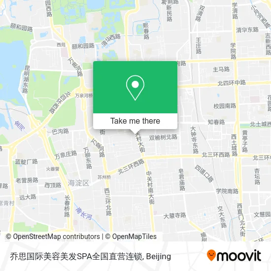 乔思国际美容美发SPA全国直营连锁 map