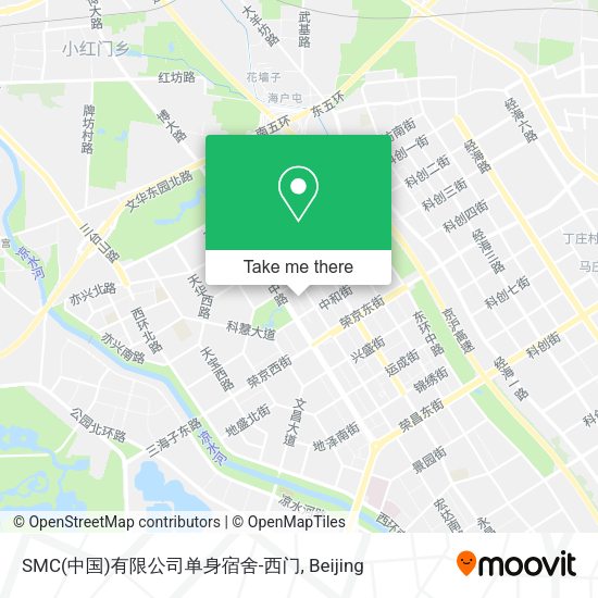 SMC(中国)有限公司单身宿舍-西门 map