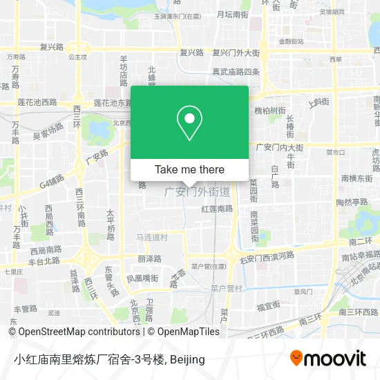 小红庙南里熔炼厂宿舍-3号楼 map